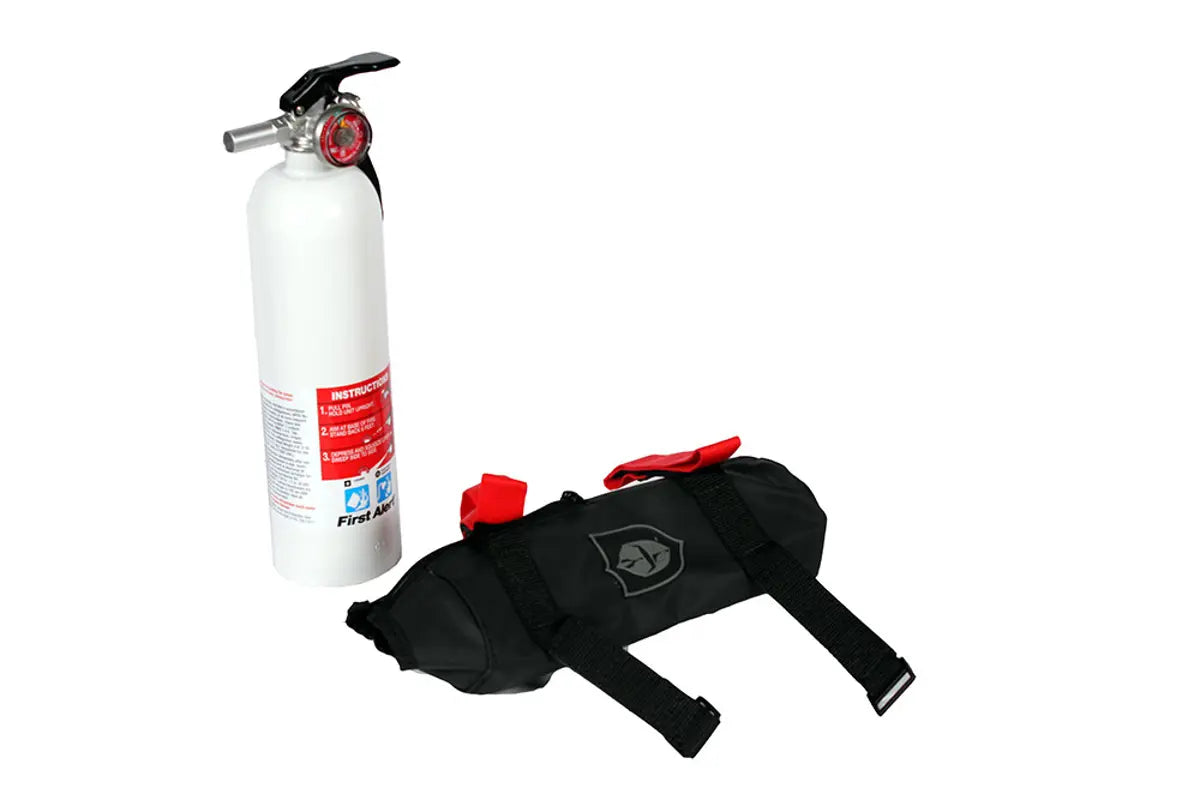 Fire Extinguisher Mount Kit (Mount & Fire Extinguisher)