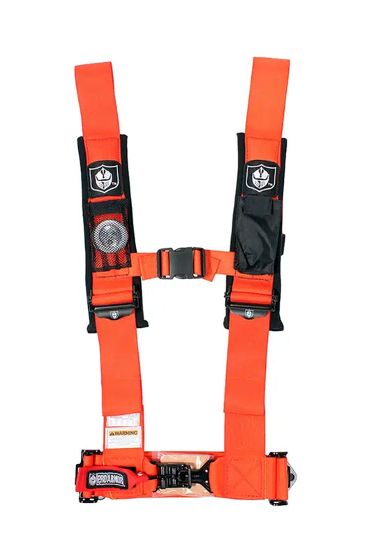 4 Point 3" Harness with Sewn in Pads