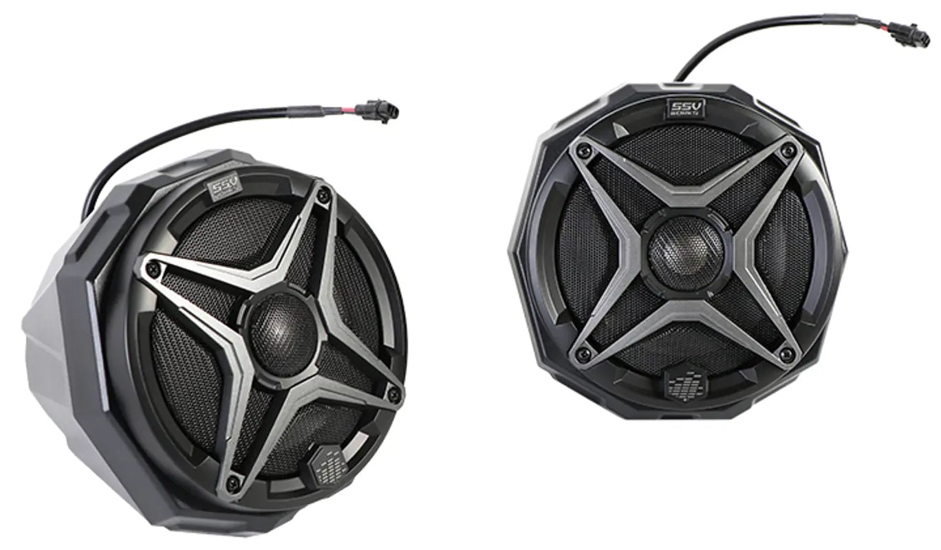 Pro Armor 2-Speaker SXS Cage Audio Kit with 2" Clamps