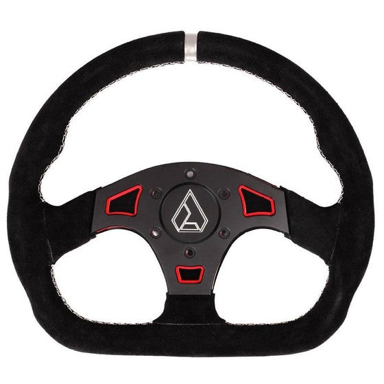 SUEDE BALLISTIC "D" SUEDE UTV STEERING WHEEL