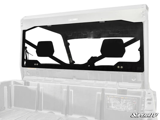 Can-Am Defender Rear Glass Windshield With OEM Roof