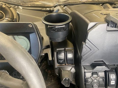 CAN-AM MAVERICK X3 "JUMBO CUP" HOLDER