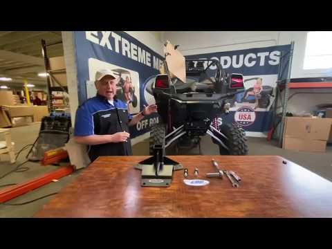 KAWASAKI KRX REAR 2" RECIEVER/ TOW HOOK