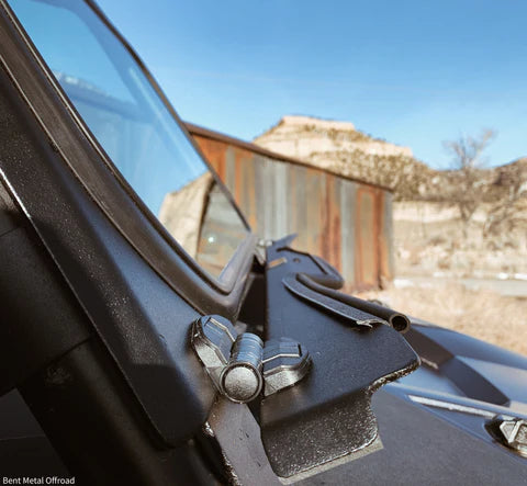 Polaris RZR Turbo S Vented Windshield with D.O.T Stamp