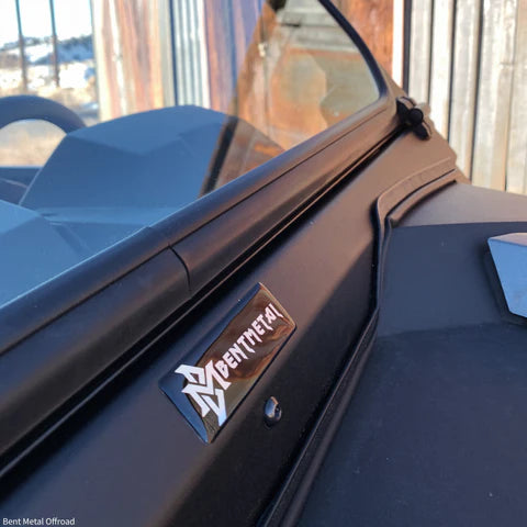 Polaris RZR Turbo S Vented Windshield with D.O.T Stamp