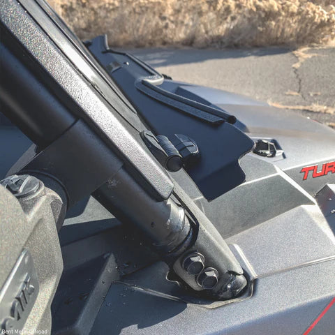 Polaris RZR Turbo S Vented Windshield with D.O.T Stamp