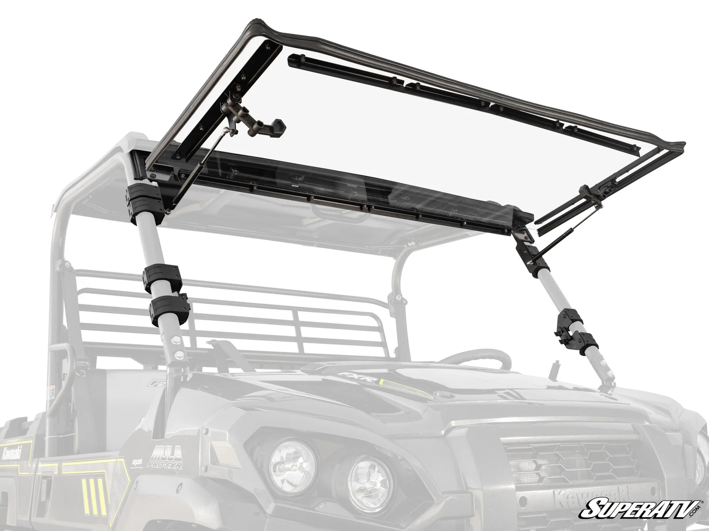 Kawasaki Mule Pro Scratch Resistant Flip Down Windshield
