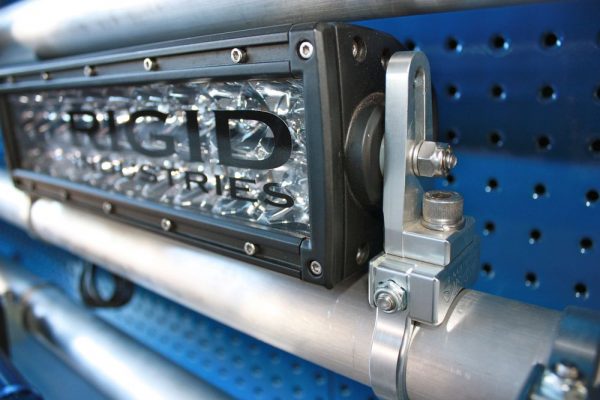 LED LIGHT BAR MOUNT FOR 6MM / 1/4" END MOUNTS