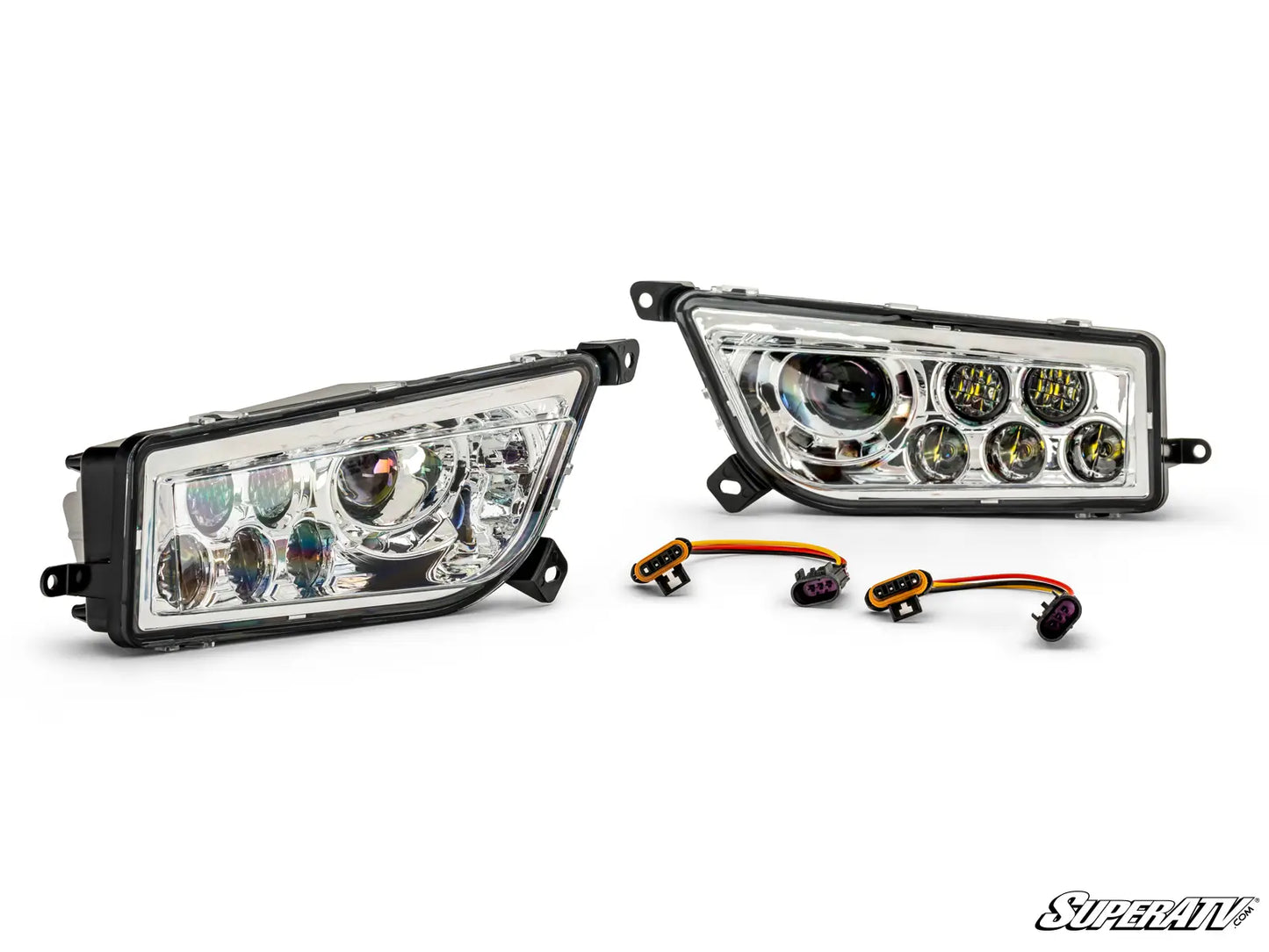 UP & RUNNING POLARIS RZR REPLACEMENT HEADLIGHT ASSEMBLY