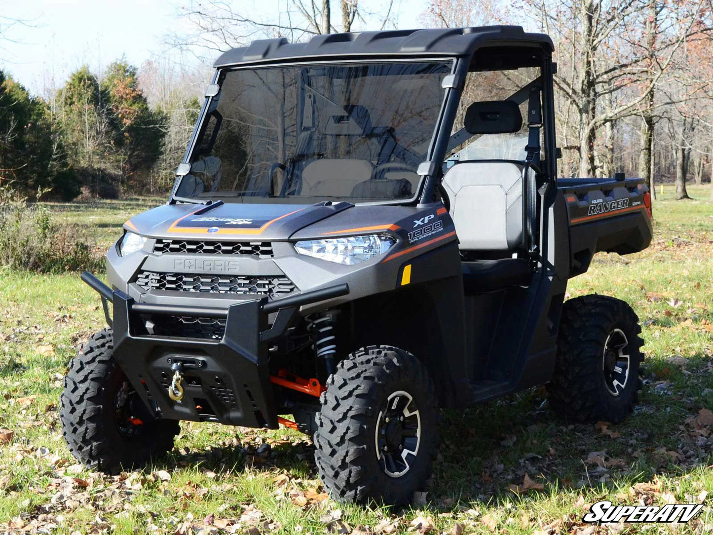 Polaris Ranger XP 900 Scratch Resistant Full Windshield