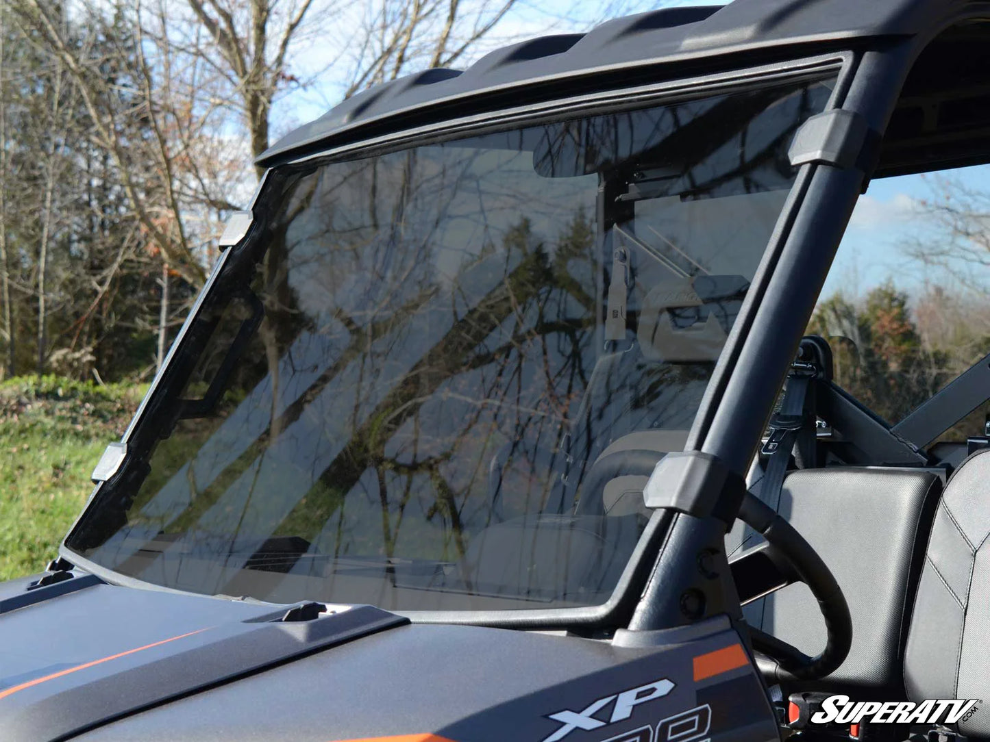 Polaris Ranger XP 900 Scratch Resistant Full Windshield