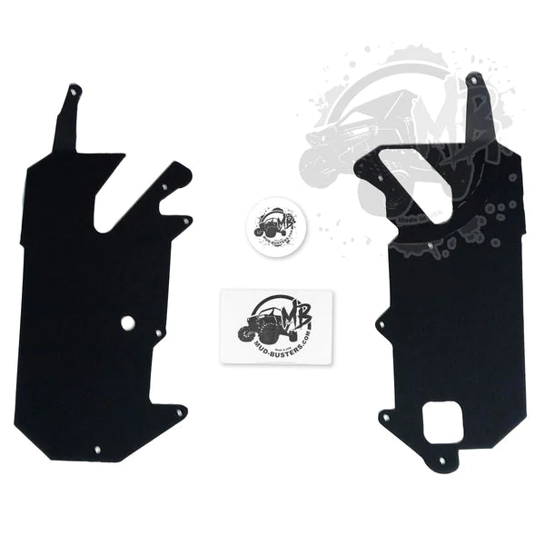 2020-2024 Polaris RZR Pro XP inner Lower Rear Mudguards (64 inch)