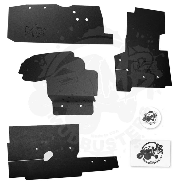 2021-2023 Yamaha Wolverine RMAX Firewall Splash & Wind Shields
