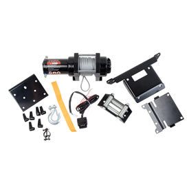 Tusk Winch with Wire Rope and Mount Plate 2500 lb.