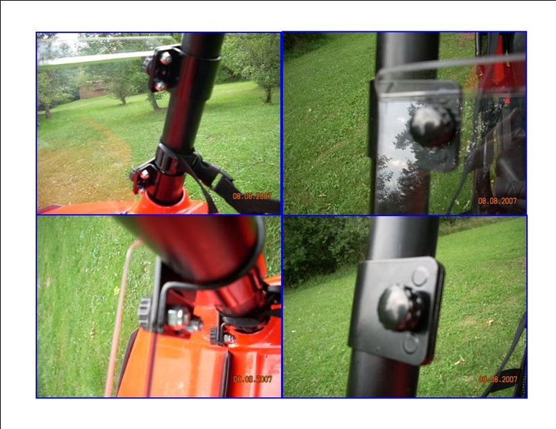 QUICK CONNECT WINDSHIELD CLAMP