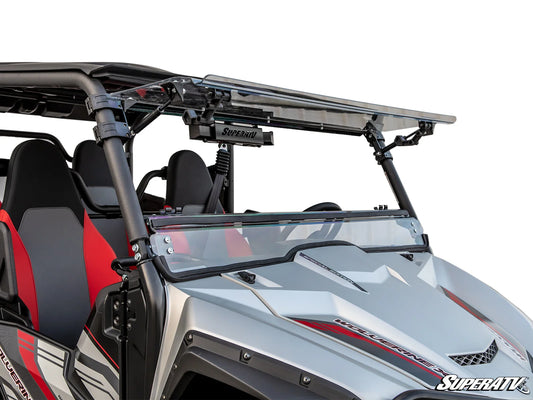 Yamaha Wolverine X2 Scratch Resistant Flip Windshield