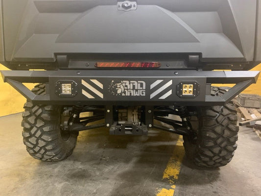 GC1K Rear Square Tube Bumper with Pod Lights