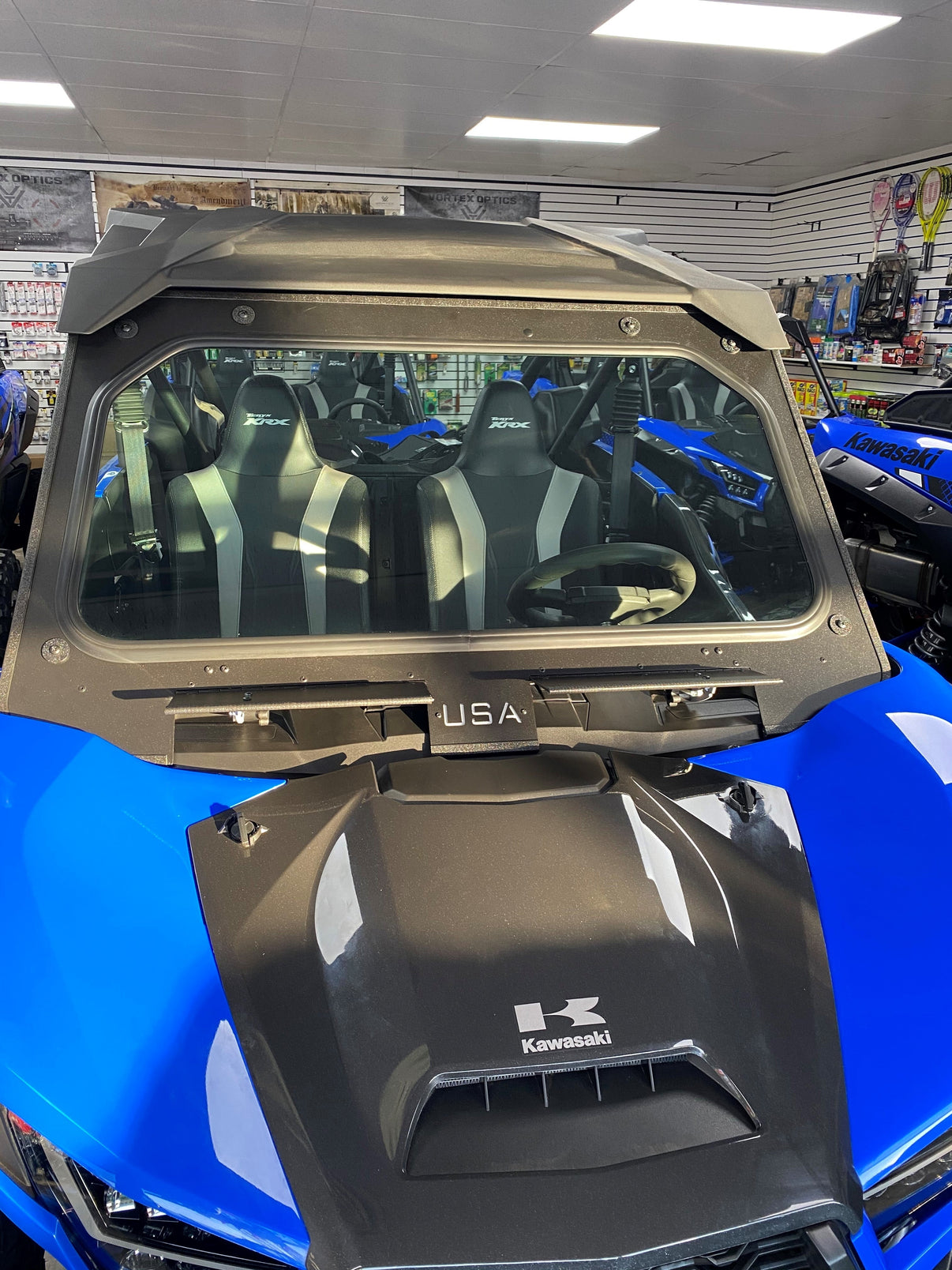 All Glass WindshieldKawasaki Teryx KRX 1000 & KRX4 1000 Big Pine Sports