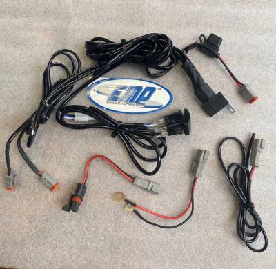 Universal LED Light Bar Wiring Harness (includes Polaris Pulse Bar Plug)