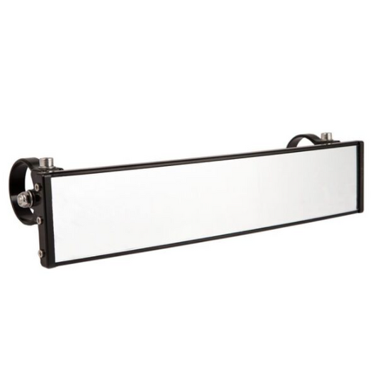12" Wide Panoramic Rearview Mirror with 0.5" Arms