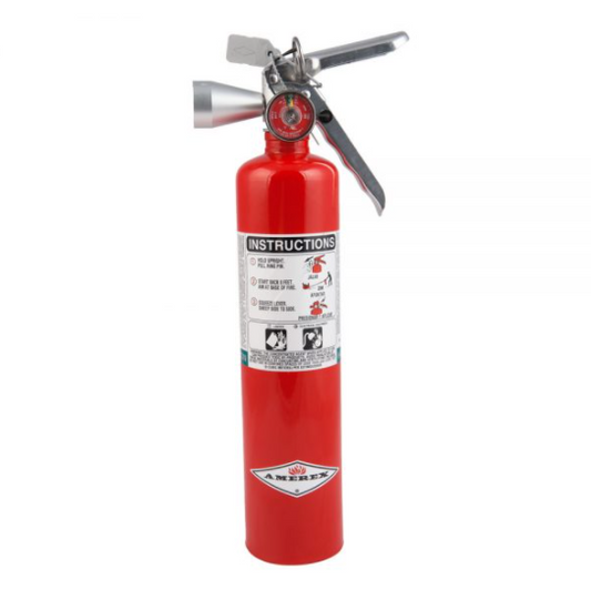 2.5lb Amerex Halotron Extinguisher B385TS- Red