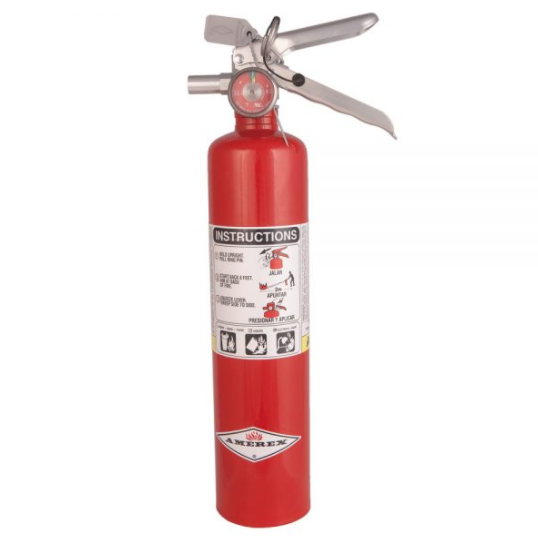 Amerex 2.5lb Fire Extinguisher Red