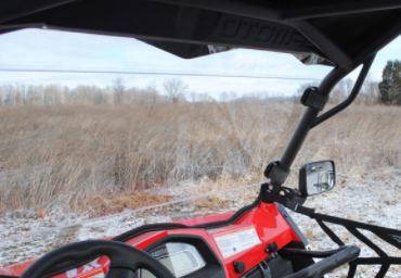 CF-Moto ZForce 800 Scratch-Resistant Full Windshield