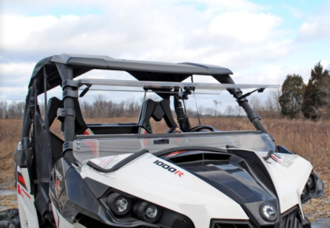 Can-Am Maverick Scratch Resistant Flip Windshield