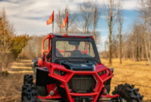 Polaris RZR XP Turbo S Glass Windshield