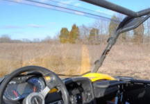 Can-Am Commander Scratch Resistant Full Windshield