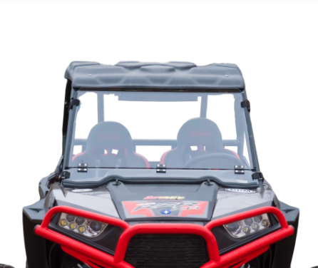 Polaris RZR 900 Scratch Resistant Flip Down Windshield