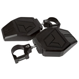 Assault Industries UTV Aviator Side Mirror Set with Clamps 1.75" Black