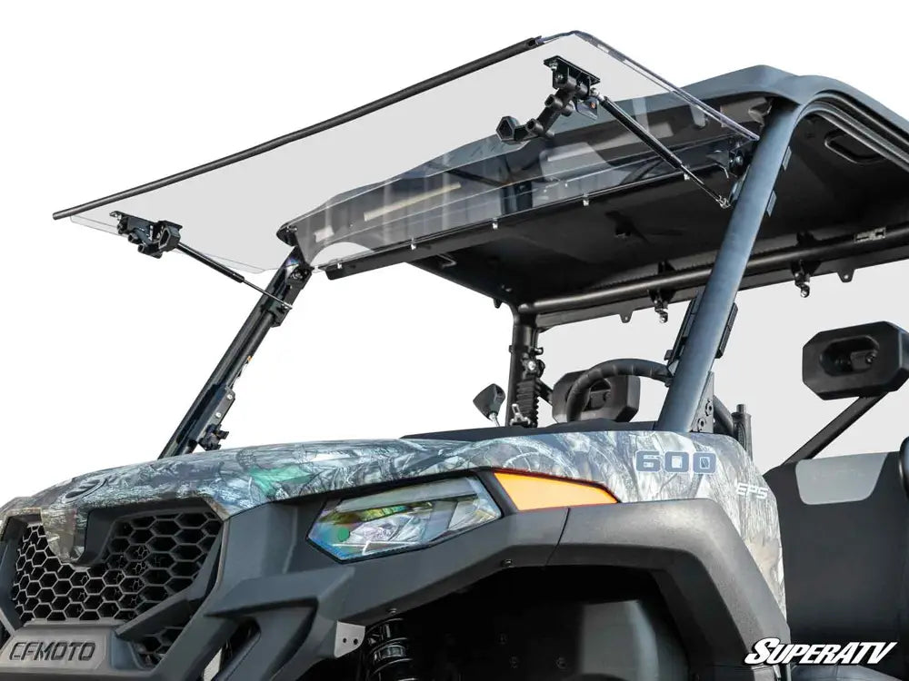 CFMOTO UFORCE 600 SCRATCH RESISTANT FLIP WINDSHIELD
