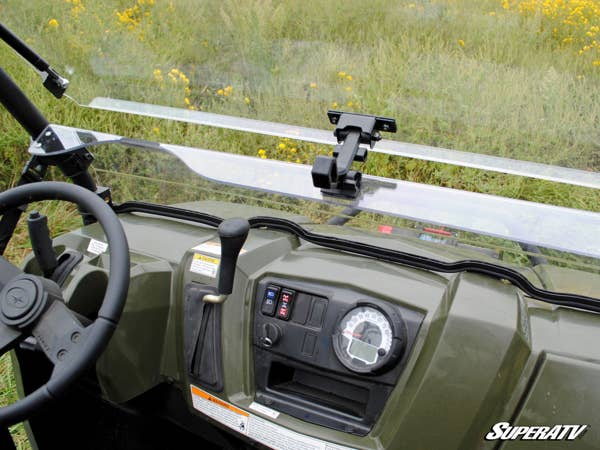 Polaris Ranger 900 Diesel Scratch Resistant Flip Windshield