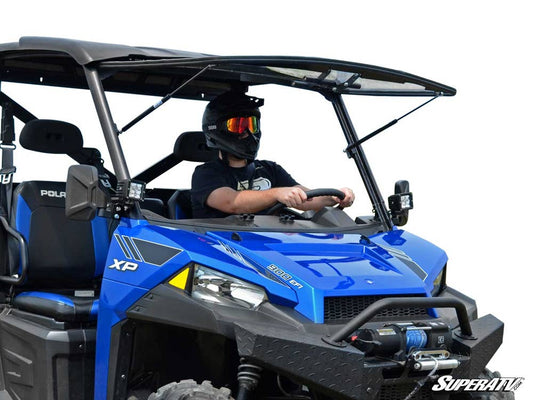 Polaris Ranger XP 570 Scratch Resistant Flip Windshield