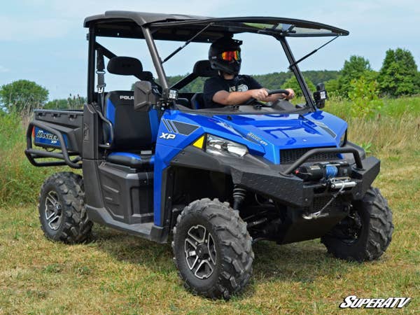 Polaris Ranger XP 570 Scratch Resistant Flip Windshield