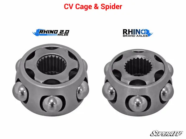 Polaris RZR XP Turbo Long Travel Axles-Rhino 2.0