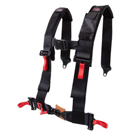 Tusk 4 Point 3 inch H-Style Safety Harness Driver Side