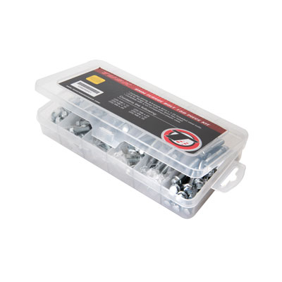 TUSK - 6mm Flange Bolt 150 Piece Kit